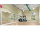 Yoga and Pilates studio with mirrors at 10985 Trevino St, Englewood, FL 34223