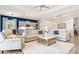 Spacious living area features comfortable seating and open floor plan at 10985 Trevino St, Englewood, FL 34223