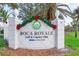 Boca Royale Golf & Country Club entrance sign at 10985 Trevino St, Englewood, FL 34223