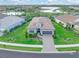 Stunning home with water view in luxury community at 10985 Trevino St, Englewood, FL 34223
