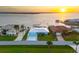 Waterfront property with sunset view and private dock at 12596 Bacchus Rd, Port Charlotte, FL 33981