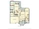Detailed floor plan showcasing the layout of the residence with room dimensions at 15048 Spanish Point Dr, Port Charlotte, FL 33981