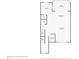 Second floor plan features living room, kitchen, and patio at 3929 Cape Haze Dr # 105, Rotonda West, FL 33947