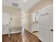 Hallway with a small vanity and access to a bathroom and other rooms at 3929 Cape Haze Dr # 105, Rotonda West, FL 33947