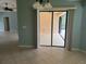 Dining room with sliding glass doors leading to a patio at 5160 Farewell St, Port Charlotte, FL 33981