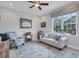 Home office with large window and comfortable seating at 10311 Lands End Cir # 13, Placida, FL 33946