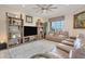 Spacious living room with comfortable seating and large TV at 10311 Lands End Cir # 13, Placida, FL 33946