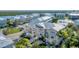 Aerial view of the property, highlighting its location within the community and architectural details at 10311 Lands End Cir # 13, Placida, FL 33946