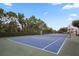 Enjoy a game on this well-maintained tennis court at 10311 Lands End Cir # 13, Placida, FL 33946
