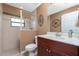 Clean bathroom with shower, toilet and vanity at 15658 Stuart Cir, Port Charlotte, FL 33981