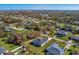 Aerial view showing home's location in a residential area at 308 Capatola St, Port Charlotte, FL 33948