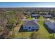 Aerial view of house and backyard, neighborhood in background at 308 Capatola St, Port Charlotte, FL 33948