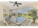 Relaxing sunroom with glass walls overlooking the backyard at 3113 Club Dr # 118, Port Charlotte, FL 33953