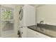 Convenient laundry room with stackable washer and dryer at 3113 Club Dr # 118, Port Charlotte, FL 33953