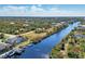 Wide canal views, desirable waterfront lots at 10083 Kansas City St, Port Charlotte, FL 33981