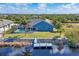 Home with pool and private dock on canal at 10083 Kansas City St, Port Charlotte, FL 33981