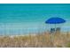 Relaxing beach scene with lounge chairs under a beach umbrella at 5000 Gasparilla Rd # Dc206, Boca Grande, FL 33921