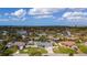 Wide aerial view showing home and neighborhood at 1132 Piedmont Rd, Venice, FL 34293