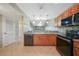 Modern kitchen with stainless steel appliances at 175 Kings Hwy # 236, Punta Gorda, FL 33983