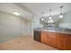 Modern kitchen with stainless steel appliances at 175 Kings Hwy # 236, Punta Gorda, FL 33983