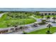 Community entrance with guard house and landscaping at 175 Kings Hwy # 236, Punta Gorda, FL 33983