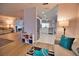 Open concept kitchen with stainless steel appliances and granite counters at 189 Carlisle Nw Ave, Port Charlotte, FL 33952