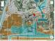 Aerial view of property showing location and flood zones at 24412 Lakeview Pl, Punta Gorda, FL 33980