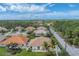 Aerial view showcasing home's location and neighborhood at 28108 Pablo Picasso Dr, Englewood, FL 34223