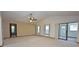 Spacious living room with high ceilings and lots of natural light at 412 Cypress Forest Dr, Englewood, FL 34223