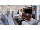 Living room with hardwood floors, and ocean views at 5000 Gasparilla Rd # Dc102, Boca Grande, FL 33921