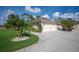 Two-car garage with extra storage space at 5208 Churchill Rd, Port Charlotte, FL 33981