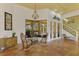 Relaxing sunroom with rocking chairs and view of the pool and backyard at 3060 Rivershore Ln, Port Charlotte, FL 33953