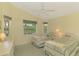 Two twin beds, ceiling fan and ample natural light at 3270 Bay Ridge Way, Port Charlotte, FL 33953
