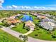 Community overview featuring houses around a lake at 3270 Bay Ridge Way, Port Charlotte, FL 33953