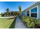 Walkway leading to the front entrance of the home at 5214 Norlander Dr, Port Charlotte, FL 33981