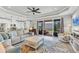 Open living space with kitchen and dining area views at 10325 Longshore Rd # 17, Placida, FL 33946