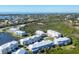 Aerial view of the property and surrounding neighborhood at 10325 Longshore Rd # 20, Placida, FL 33946