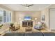 Living room featuring neutral tones and a comfortable seating arrangement at 10325 Longshore Rd # 20, Placida, FL 33946