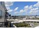 Stunning aerial view showcasing city skyline and highway at 1120 E Kennedy Blvd # 1423, Tampa, FL 33602