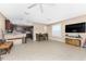Open living area with kitchen and dining area at 12753 Sagewood Dr, Venice, FL 34293