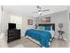 Spacious bedroom with a king-size bed and a flat-screen TV at 13515 Keystone Blvd, Port Charlotte, FL 33981