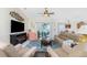 Spacious living room with comfy seating and a view of the backyard at 13515 Keystone Blvd, Port Charlotte, FL 33981