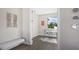 Bright home office with a desk, window, and stylish decor at 14304 Amestoy Ave, Port Charlotte, FL 33981