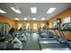 Well-equipped fitness center with various cardio and strength training machines at 1985 Coconut Palm Cir, North Port, FL 34288
