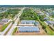 Aerial view showcasing two-unit property and surrounding neighborhood at 268 Rotonda W Blvd # 1B, Rotonda West, FL 33947