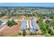 Aerial view of two-unit property and its surroundings at 268 Rotonda W Blvd # 1B, Rotonda West, FL 33947