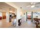 Kitchen with granite countertops and stainless steel appliances at 42 Caroll Cir, Englewood, FL 34223