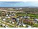 Aerial view of upscale waterfront homes at 8025 Weyers Ct, Englewood, FL 34224