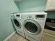 Bright laundry room with LG washer and dryer, and ample counter space at 8025 Weyers Ct, Englewood, FL 34224