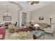 Living area with a neutral color palette and ample seating at 12960 N Marsh Dr, Port Charlotte, FL 33953